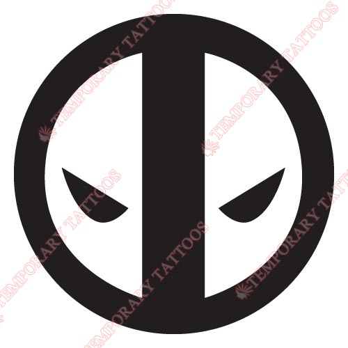 Deadpool Customize Temporary Tattoos Stickers NO.386